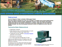 Tablet Screenshot of katzen-vertreiben.com